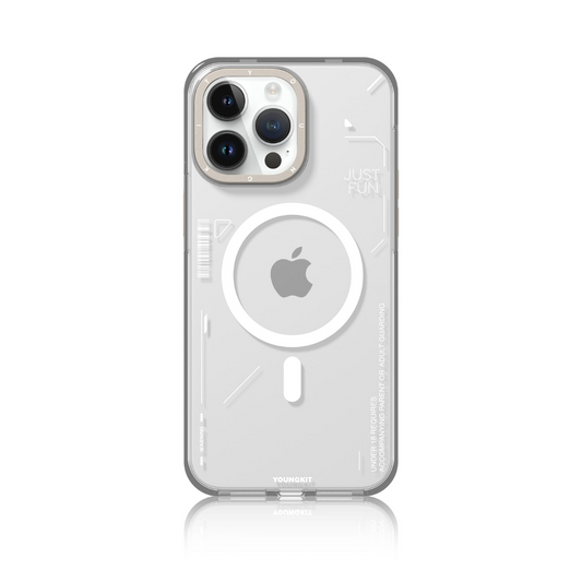 Funda Youngkit MagSafe - 2 piezas Crystal