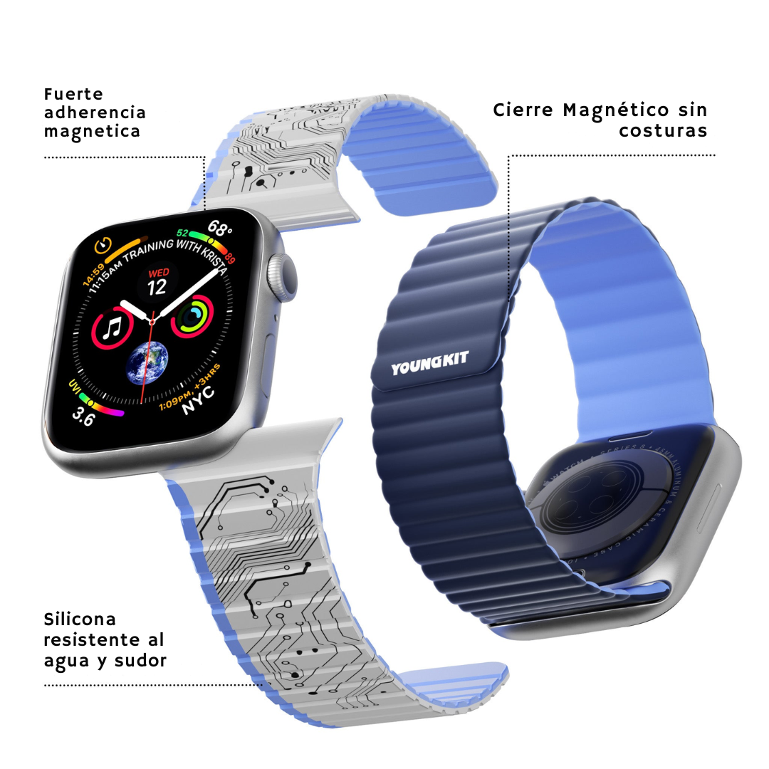 Correa Youngkit doble vista - Apple watch - 42 - 44 - 49mm