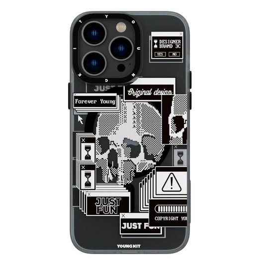 Funda Youngkit - Collage Skull