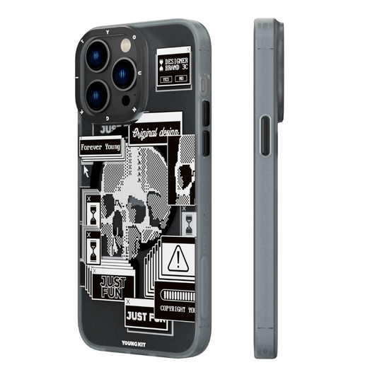 Funda Youngkit - Collage Skull